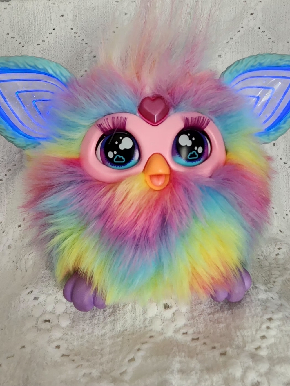 Furby 2023 Cute And Furry Adorable Interactive Tie Dye Toy - Picture 10 of 10